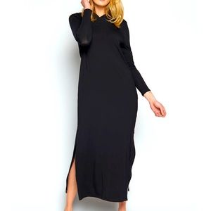 Hoodie Maxi Dress